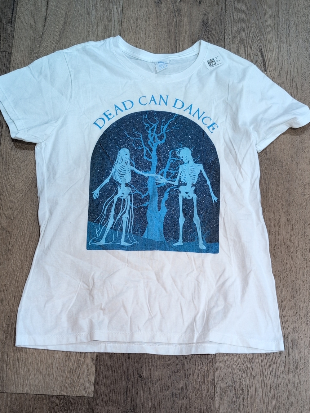 White "Dead Can Dance" Graphic Tee